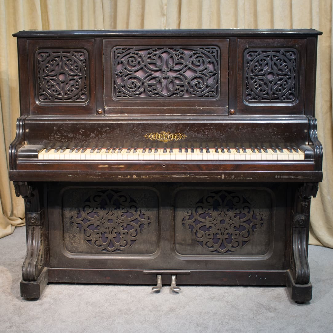 Chickering & Sons Victorian Upright Piano – Antique Piano Shop, Inc.