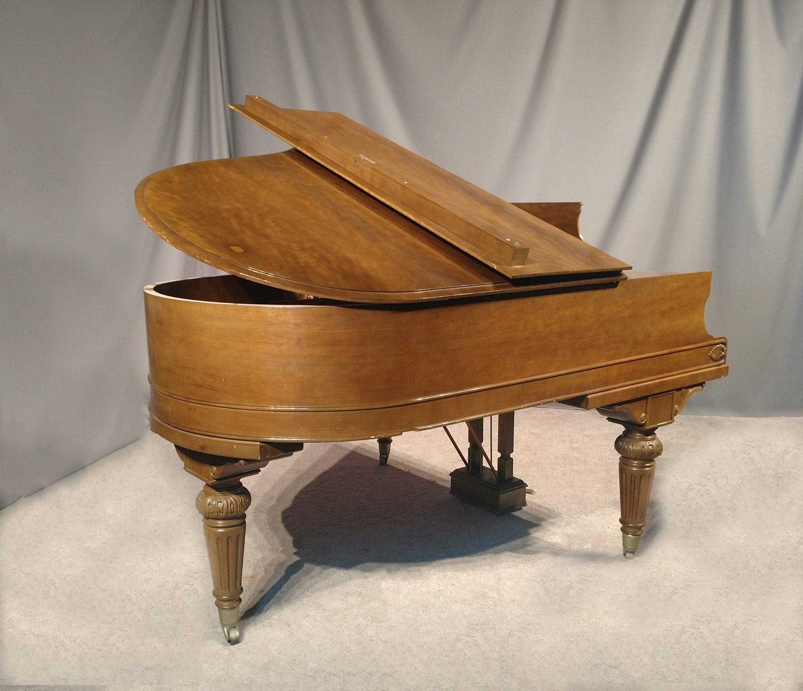 アンティーク　トイピアノ　peace grand piano Smith & Nixon Edwardian Style Grand Piano – Antique Piano Shop, Inc.