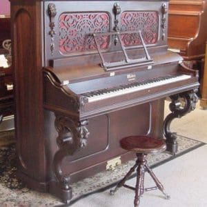 Weber Rococo Victorian Upright Piano
