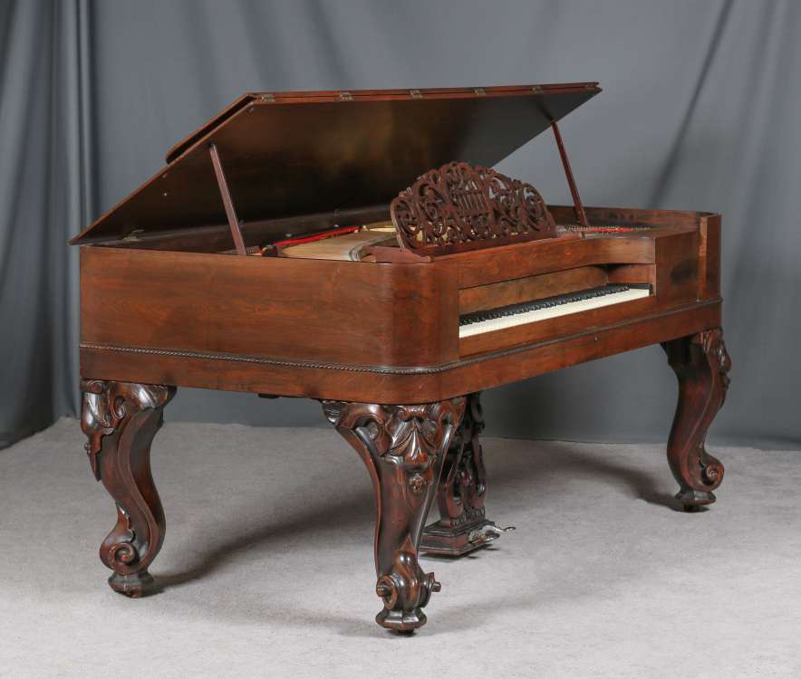 Charles M. Stieff Victorian Square Grand Piano – Antique Piano