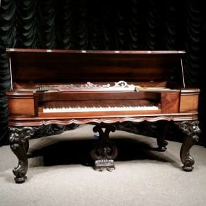 Mathushek Rococo Style Orchestral Square Piano