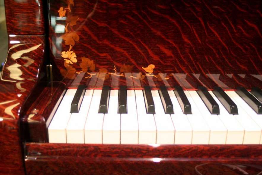 Steinway & Sons OAK Model B Victorian Concert Grand Piano