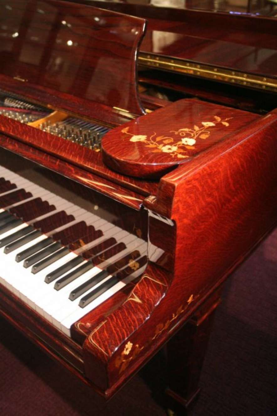 Steinway & Sons OAK Model B Victorian Concert Grand Piano