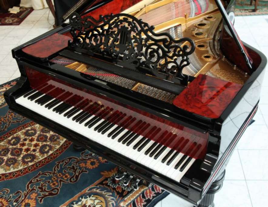 Steinway & Sons Model B Victorian Concert Grand Piano – Antique