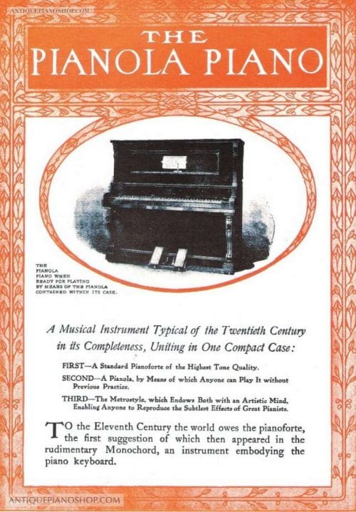 Aeolic Instruments Aeolian Piano - Antique Piano Shop, Inc.